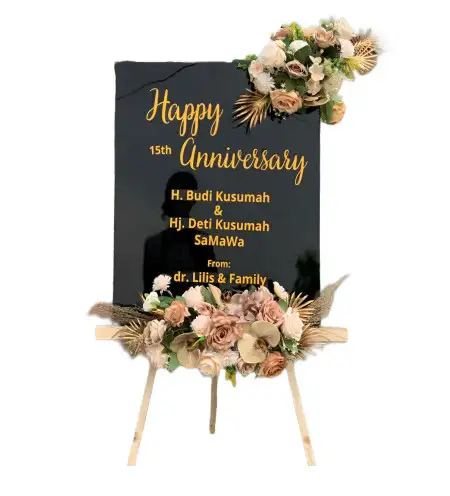 Papan Bunga Akrilik Ujung Gurun